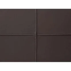 Beliani Ottomaan OSLO - Bruin Leer -Puur Woood Winkel 08101517e1f647f89ccada4de1ce333d