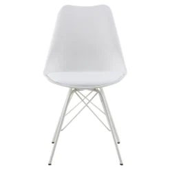 Sohome Eetkamerstoel - Set Van 2 - Sandro - PU - Wit -Puur Woood Winkel 08b73592b77844a5adef276deee2deb2