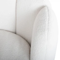 Giga Meubel Teddy Fauteuil Wit - Met Gouden Onderstel - Fauteuil Quinty -Puur Woood Winkel 0c677706ecd9477baede3cc35bc9d0cf