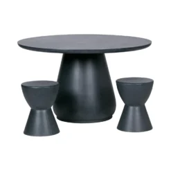 WOOOD Tuinkruk Dover - Betonlook - Antraciet - 45x35x35 -Puur Woood Winkel 1000013726 0104