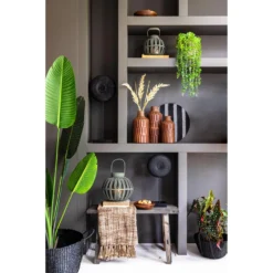 Bankje Sanso - Hout - 80x27x44cm -Puur Woood Winkel 1000022684 0110