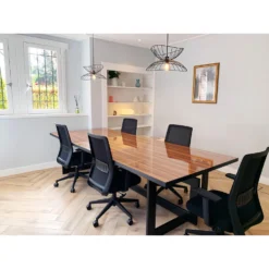 Bureaustoel Napoli Met Zitdiepteverstelling - NEN-EN 1335 -Puur Woood Winkel 1000022819 0102