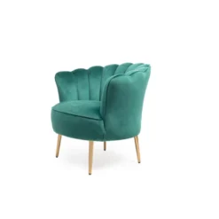 Giga Meubel Fauteuil Velvet Groen - Jada