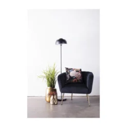 Giga Meubel Fauteuil Velvet Zwart - Amy -Puur Woood Winkel 1000027534 0103