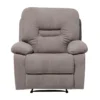 Beliani Fauteuil BERGEN - Beige Polyester