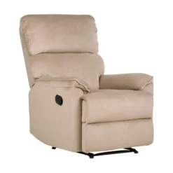 Beliani TV-fauteuil EVERTON - Bruin Polyester