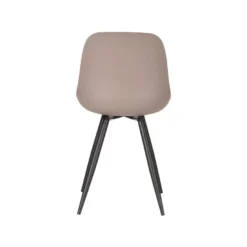 LABEL51 Eetkamerstoel Monza - Coffee - Kunststof -Puur Woood Winkel 1000028284 0103