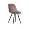 LABEL51 Eetkamerstoel Monza - Coffee - Kunststof