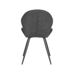 LABEL51 Eetkamerstoel Sil - Antraciet - Weave -Puur Woood Winkel 1000028316 0103