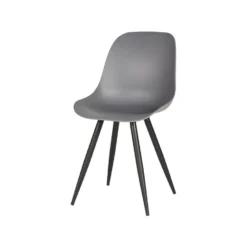 LABEL51 Eetkamerstoel Monza - Antraciet - Kunststof -Puur Woood Winkel 1000028336 0101