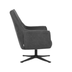 LABEL51 Fauteuil Tod - Antraciet - Weave -Puur Woood Winkel 1000028411 0102