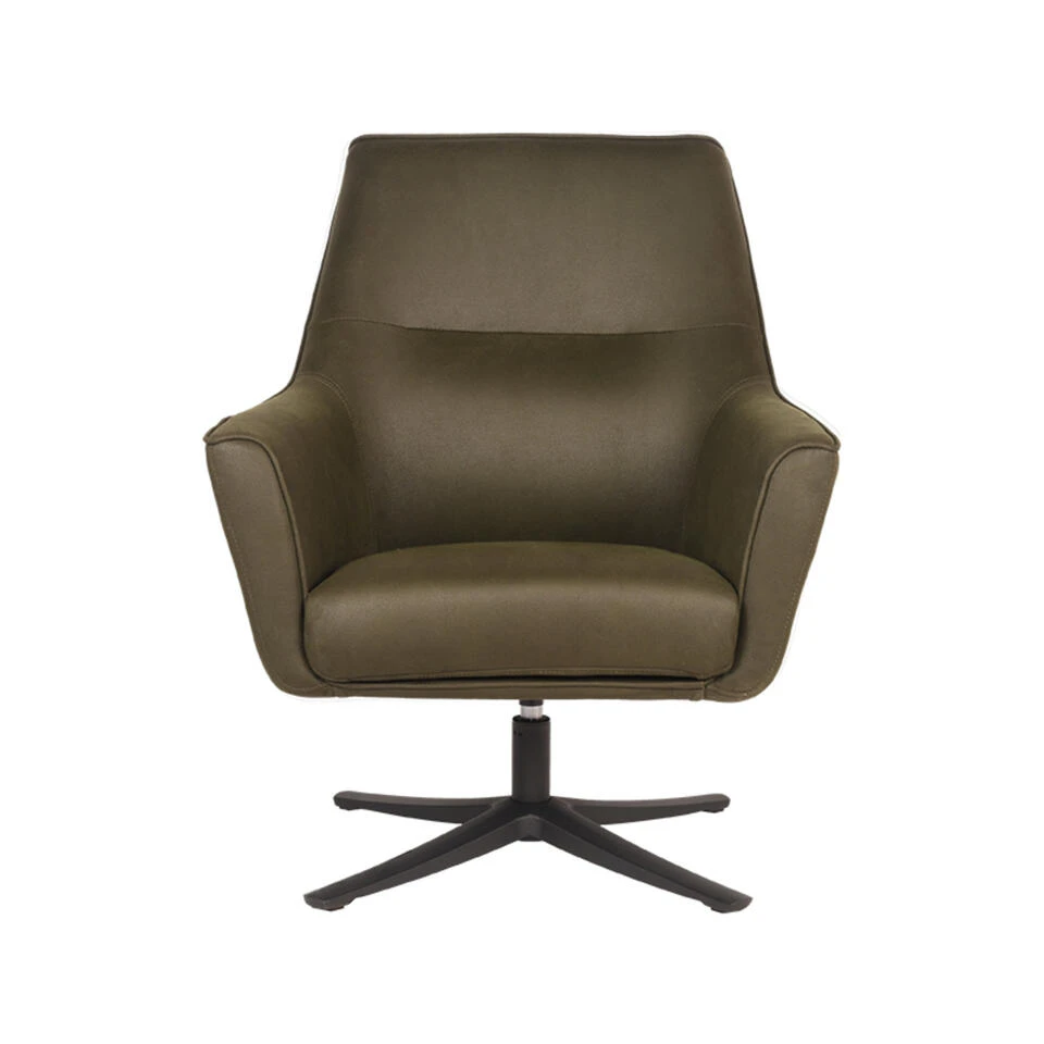 LABEL51 Fauteuil Tod - Army Green - Microfiber 2 LABEL51 Fauteuil Tod - Army Green - Microfiber - Afbeelding 2