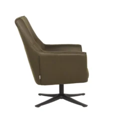 LABEL51 Fauteuil Tod - Army Green - Microfiber 6 LABEL51 Fauteuil Tod - Army Green - Microfiber -Puur Woood Winkel 1000028421 0102