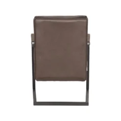 LABEL51 Fauteuil Denmark - Antraciet - Microfiber -Puur Woood Winkel 1000028437 0103