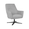 LABEL51 Fauteuil Tod - Zinc - Weave