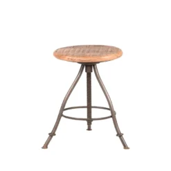 LABEL51 Kruk Jaipur - Grijs - Mangohout