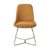 Urban Lifestyle Eetkamerstoel Lyndon - Goud, H Frame Brons