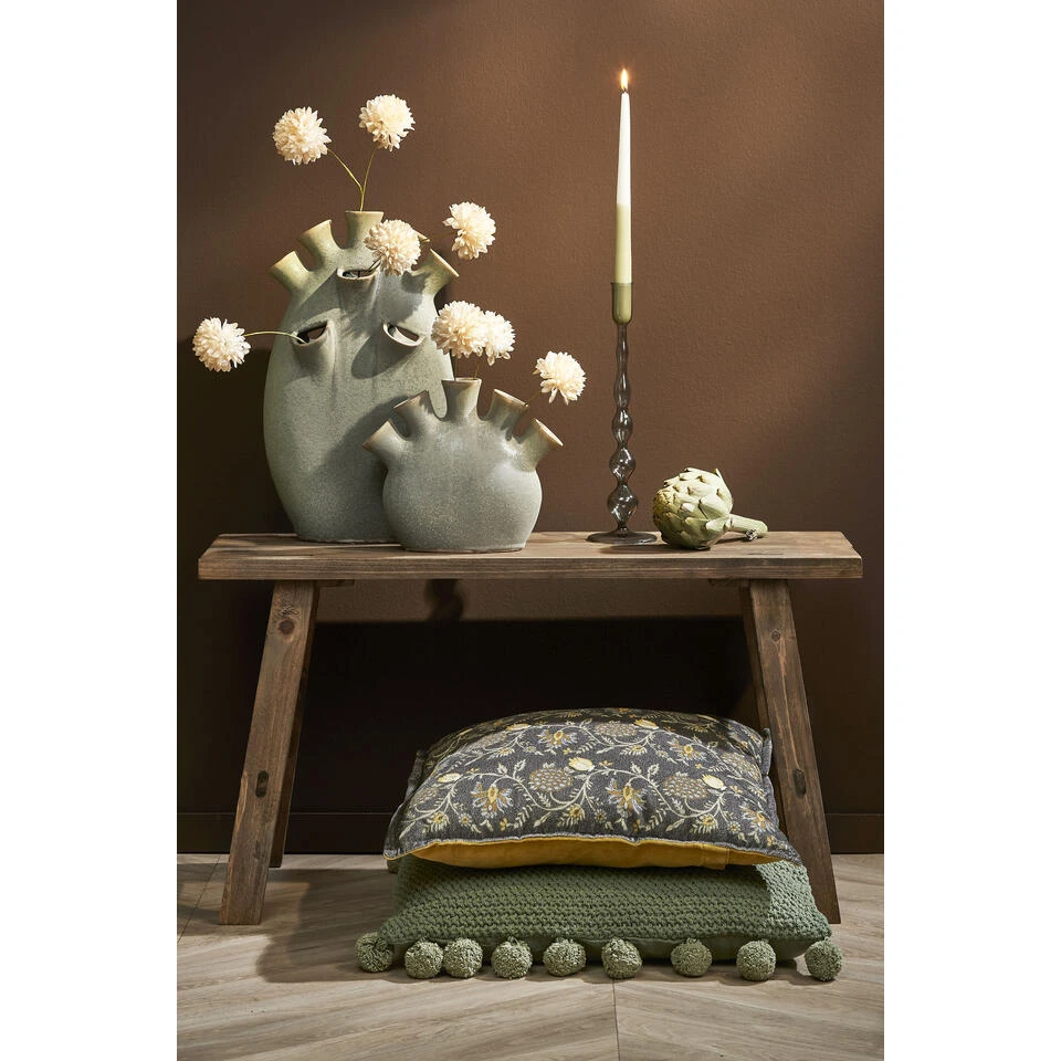 Mica Decorations Bold Houten Bankje - L80 Cm - Gerecycled Hout 4 Mica Decorations Bold Houten Bankje - L80 Cm - Gerecycled Hout - Afbeelding 4