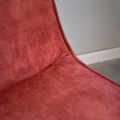 Fauteuil Lowen Velvet Roze - Stof - Roze -Puur Woood Winkel 1000041960 0103
