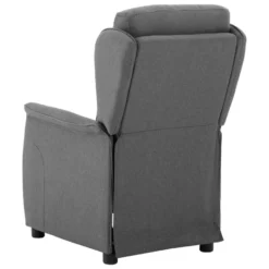 VidaXL Fauteuil Elektrisch Verstelbaar Stof Lichtgrijs -Puur Woood Winkel 1000042001 0103