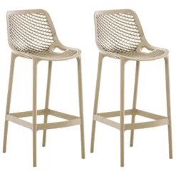 CLP Set Van 2 Barkrukken Air - Beige