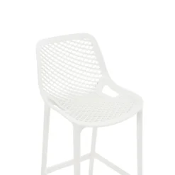 CLP Set Van 2 Barkrukken Air - Wit -Puur Woood Winkel 1000043322 0103