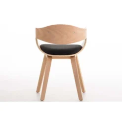 CLP Eetkamerstoel Kingston Natura Frame Stof - Grijs -Puur Woood Winkel 1000043416 0103