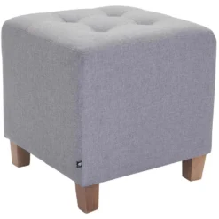 Clp Hocker Pharao Zilverkleurig