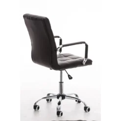 Clp Bureaustoel Deli V2 Kunstleer Bruin -Puur Woood Winkel 1000054333 0103