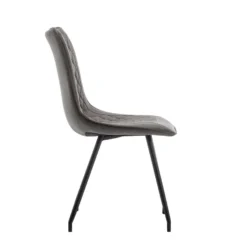 Furnihaus Eetkamerstoel Kick Antraciet -Puur Woood Winkel 1000060991 0103