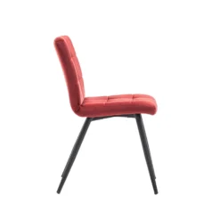 Furnihaus Eetkamerstoel Collin Velvet Bordeaux -Puur Woood Winkel 1000061051 0103