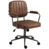 Clp Bureaustoel Natrona Kunstleder Bruin