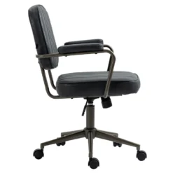 Clp Bureaustoel Natrona Kunstleder Zwart -Puur Woood Winkel 1000062584 0102