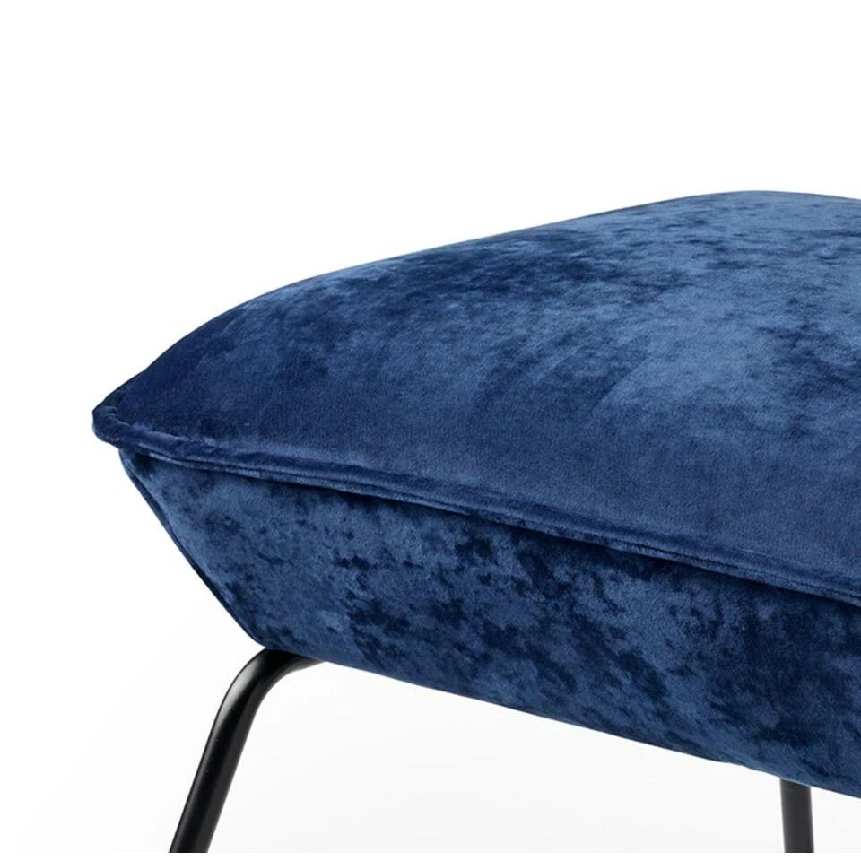 SCOTT - Voetenbankje - Velvet Poef - 57x54x40 Cm - Ideale Bijzet Poef - Insignia 2 SCOTT - Voetenbankje - Velvet Poef - 57x54x40 Cm - Ideale Bijzet Poef - Insignia - Afbeelding 2