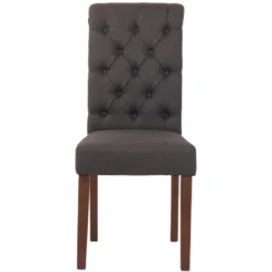 CLP Eetkamerstoel Lisburn Stof Grijs -Puur Woood Winkel 1000068157 0101