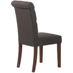 CLP Eetkamerstoel Lisburn Stof Grijs -Puur Woood Winkel 1000068157 0103