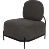Giga Meubel Fauteuil Stof Grijs - 71x66x77cm - Stoel Polly