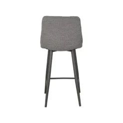 LABEL51 - Barkruk Jelt - Grijs - Boucle -Puur Woood Winkel 1000068979 0103