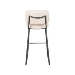 LABEL51 - Barkruk Noah - Naturel - Boucle - 47x60x105 Cm -Puur Woood Winkel 1000068984 0103