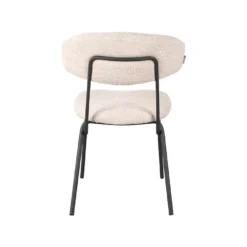 LABEL51 Eetkamerstoel Zack - Naturel - Stof -Puur Woood Winkel 1000069229 0103