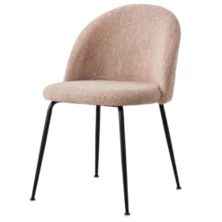 DS4U® Luuk Eetkamerstoel Teddy - Stof - Bruin