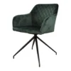 DS4U® Romy Armstoel Velvet - Stof - Groen