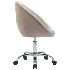 CLP Bureaustoel Londen V2 Stof Taupe -Puur Woood Winkel 1000071063 0102