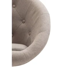 CLP Bureaustoel Londen V2 Stof Taupe -Puur Woood Winkel 1000071063 0103