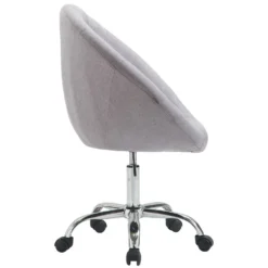 CLP Bureaustoel Londen V2 Stof Grijs -Puur Woood Winkel 1000071081 0102