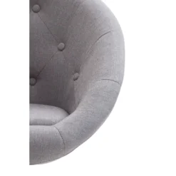 CLP Bureaustoel Londen V2 Stof Grijs -Puur Woood Winkel 1000071081 0103