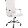 Clp Bureaustoel Amadora Kunstleer Wit
