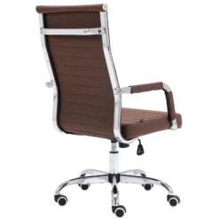 Clp Bureaustoel Amadora Stof Bruin -Puur Woood Winkel 1000071110 0103