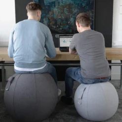 Ergonomische Zitbal - 65 Cm - Grijs -Puur Woood Winkel 1000073714 0103