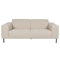 Puur Sylvia 2,5-zits Bank - Stof - Wit